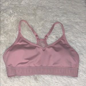 Pink Victoria’s Secret Sports Bra